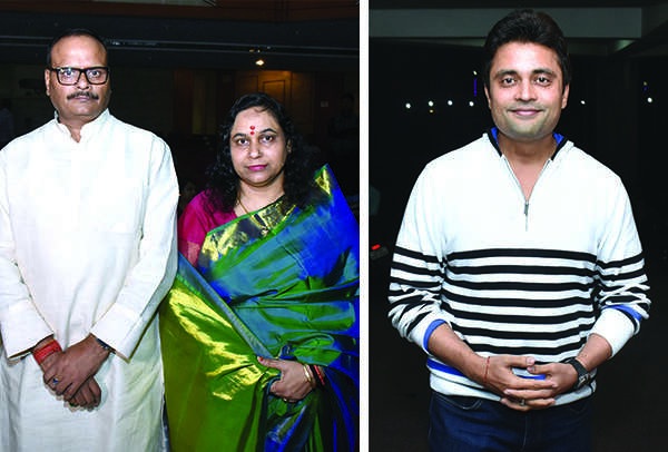(L) Brajesh and Namrata Pathak (R) Jeetesh Srivastava (BCCL/ Vishnu Jaiswal)