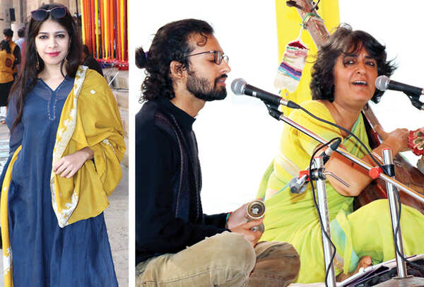 (L) Suhavini Singh (R) Swagath Sivakumar and Shabnam Virmani (BCCL/ Unmesh Pandey)