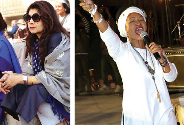 (L) Arundhati Nath (R) Antoinette Rootsdawtah (BCCL/ Unmesh Pandey)