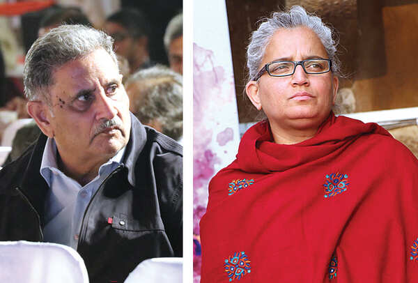 (L) Ashok Kapoor (R) Gayathri (BCCL/ Unmesh Pandey)