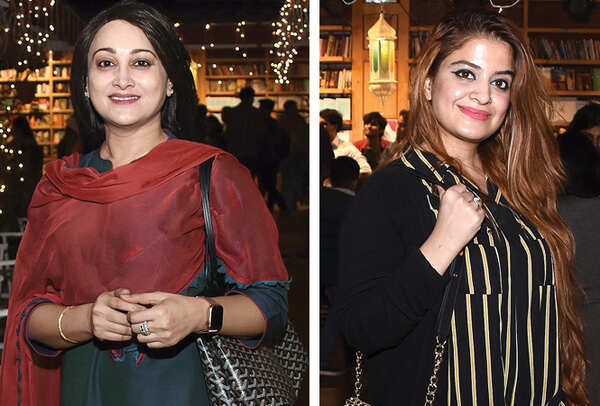 (L) Dr Farah Rizvi (R) Maham Khan (BCCL/ Farhan Ahmad Siddiqui)