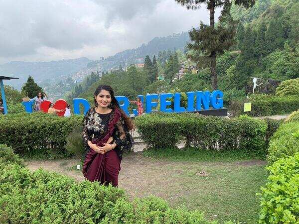 Poonam at Darjeeling.