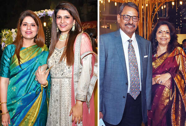 (L) Nikita Jaiswal and Dr Reetika Arora (R) OP Srivastava and Renu Prakash (BCCL/ Vishnu Jaiswal)