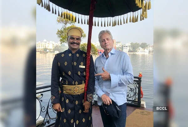 Michael Douglas in Udaipur