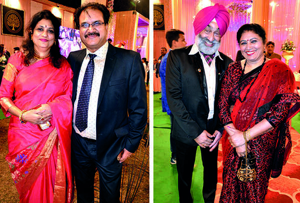 (L) Vibha and Yogesh Gupta (R) BS Saini and Manpreet Kaur (BCCL/ IB Singh)