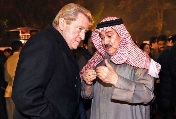 What’s cooking? Nikolay Kudashev, Ambassador, Russia, and Abdulrahman Mohammed Al-Qaud, Ambassador, Bahrain