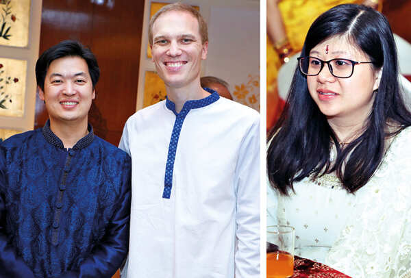 (L) Will Horn and Jeffrey Lim (R) Alison Ang (BCCL/ Aditya Yadav)