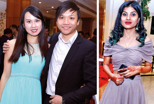 (L) Jesalyn and Jeffrey (R) Kirti (BCCL/ Aditya Yadav)
