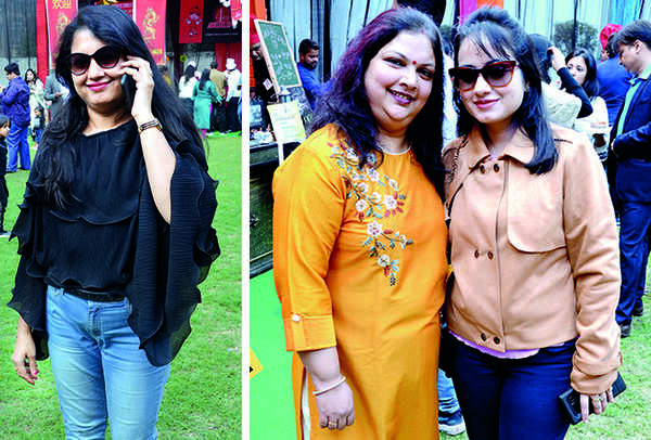 (L) Rashi Agarwal (R) Stuti Gupta and Geeta Gupta (BCCL/ IB Singh)