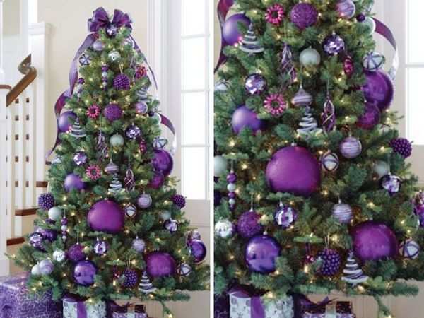 Monotone decorations for Christmas tree are trending this year it ...