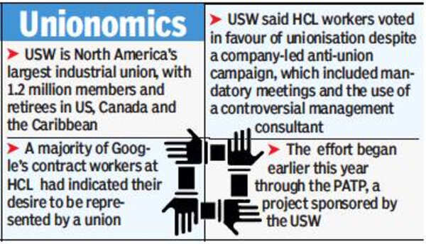 Union-busters help IT companies manage conflicts - Times of India