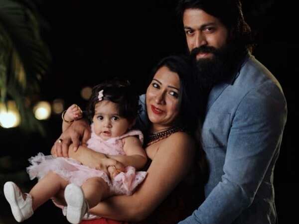 Radhika Pandit and Yash son