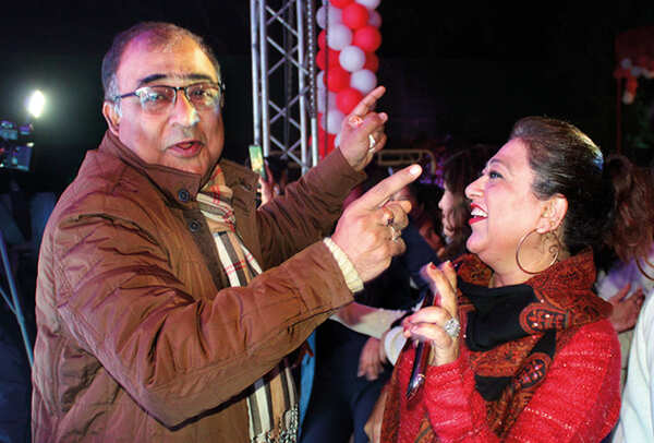 Suresh and Reena Peshwani (BCCL/ Arvind Kumar)