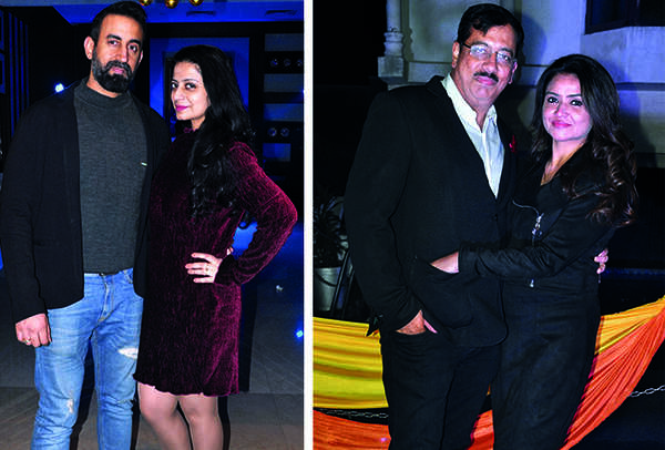 (L) Jayant and Shweta Oberoi (R) Kuber and Anubha Tiwari (BCCL/ AS Rathor)