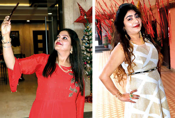 (L) Sangita Badani (R) Sanjana Rupani (BCCL/ Unmesh Pandey)