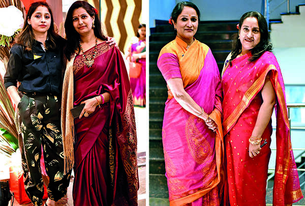 (L) Geeta and Bhabna (R) Manpreet and Akansha (BCCL/ Amar Deep)