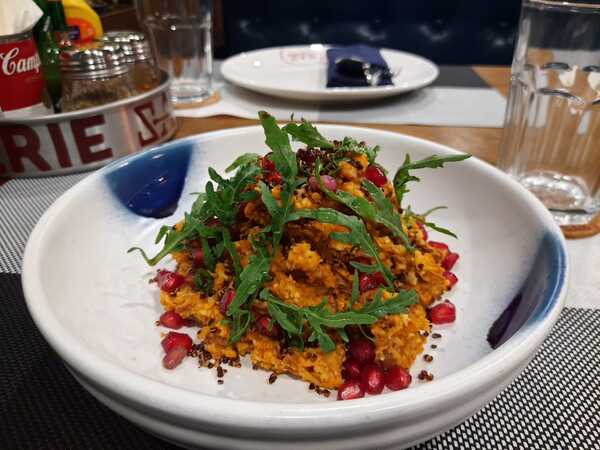 carb free cauliflower rice.