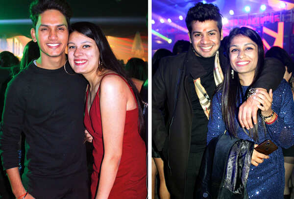 (L) Abhay and Maya Singh (R) Aditya and Shruti (BCCL/ Arvind Kumar)