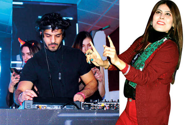 (L) DJ Aerreo (R) Anjali (BCCL/ Arvind Kumar)