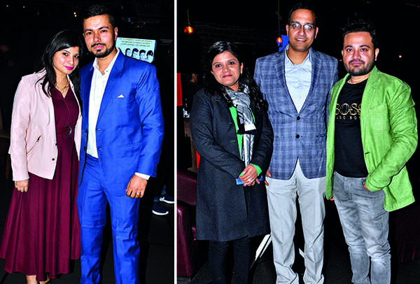 (L) Rashmi and Nishit Puri (R) Sonika Singh, Brijesh and Chandan Agarwal (BCCL/ AS Rathor)