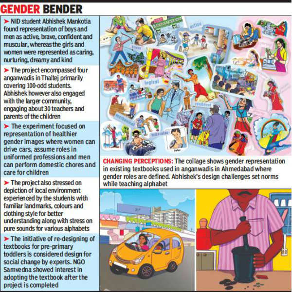 Ahmedabad: NIDian wipes gender bias off textbooks | Ahmedabad News ...