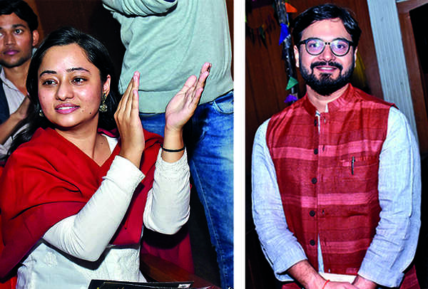 (L) Manisha Mehra (R) Vijit Singh (BCCL/ Vishnu Jaiswal)