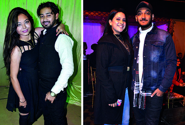 (L) Anushree Singh and Atul Singh (R) Ashmeet and Jaskirat Nijhawan (BCCL/ IB Singh)