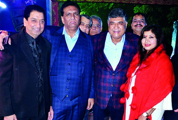Vijay Singh, Rajiv Malhotra, Vijay Kapoor and Kanchan Singh (BCCL/ IB Singh)