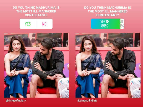 Bigg Boss 13 Fans call Madhurima Tuli the most ill mannered