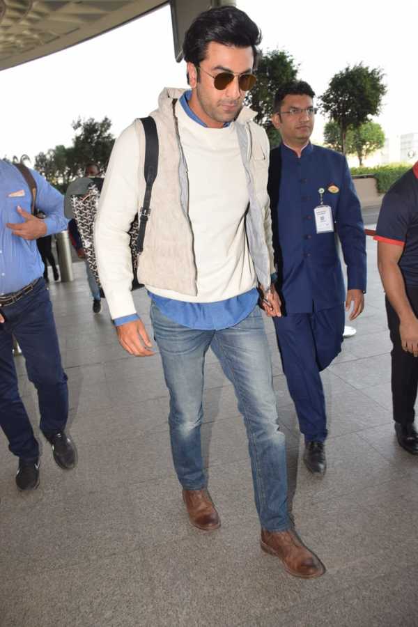 Ranbir Kapoor Looks Dapper In Casual Wear Donning A Cap With Daughter  Raha's Name On It & Shoes Allegedly Costing 6.50 Lakhs That Would Turn Many  Heads!
