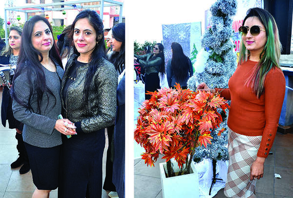 (L) Puneeta Khera and Shalu Narula (R) Palak Agarwal (BCCL/ IB Singh)