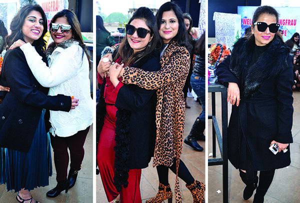 (L) Sakshi Khanna and Ankita Jain (C) Shivika Jain and Kritika Saraogi (R) Tanvi Dhingra(BCCL/ IB Singh)