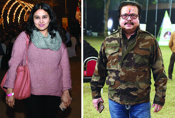 (L) Aarti Vaid (R) Abhijit Sarkar (BCCL/ Farhan Ahmad Siddiqui)