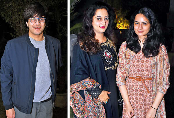 (L) Arman Kukreja (R) Safina and Ananya Singh (BCCL/ Vishnu Jaiswal)