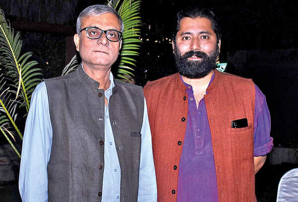 Amit Mishra (L) and Askari Naqvi (BCCL/ Vishnu Jaiswal)