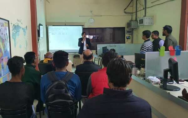 Students attending the workshop