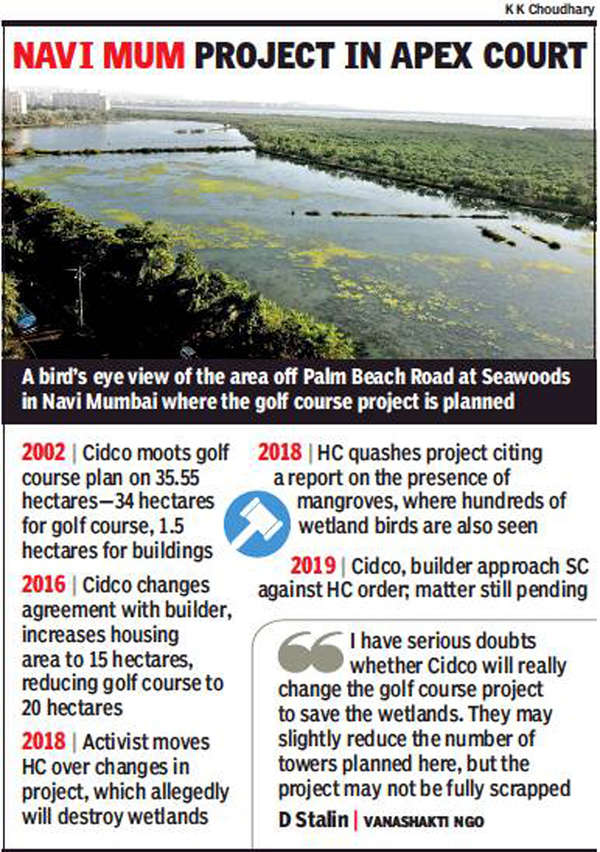 Saving Navi Mumbai wetlands from turning into a golf course