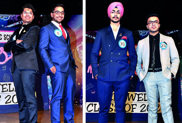 (L) Aditya Bhatia and Vaibhav Pandey (R) Arshveer and Mohit (BCCL/ AS Rathor)
