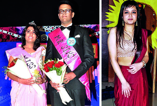 (L) Navya Malhotra and Kaustubh Nigam (R) Prapti (BCCL/ AS Rathor)