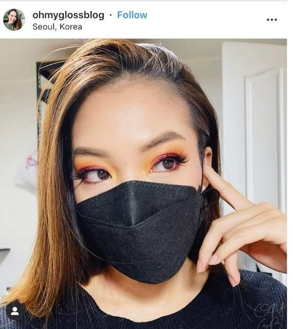 Instagram influencers criticised for face mask fashion posts