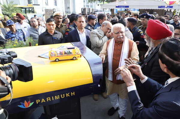 CM Manohar Lal is highly hopeful of the Pariyayantra Air Pollution Mitigation device developed by Manav Rachna