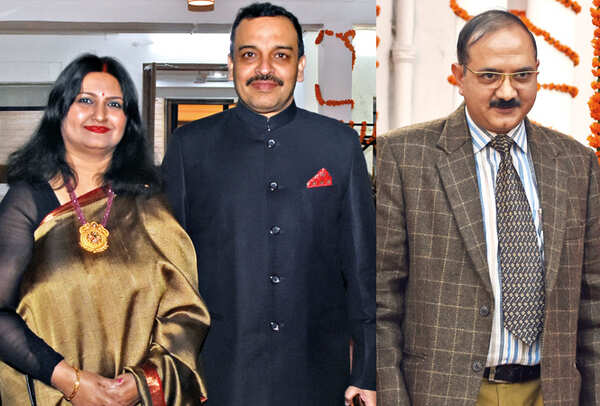 (L) Renu Singh and Amitabh Yash (R) Bhuvnesh Kumar (BCCL/ Farhan Ahmad Siddiqui)