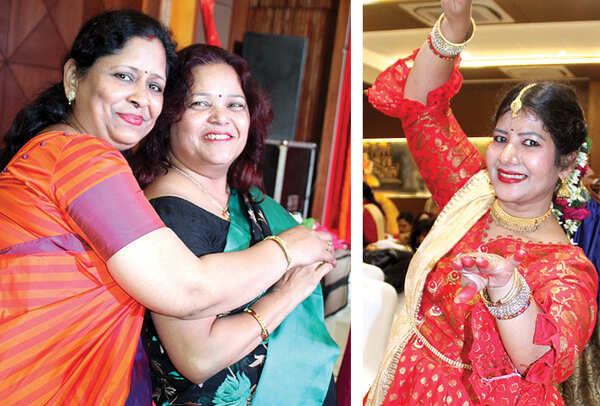 (L) Jyoti and Minakshi (R) Preeti (BCCL/ Arvind Kumar)