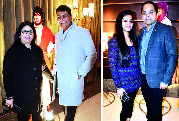 (L) Laxmi Makhija and Balwant Makhija (R) Neha and Amit Gupta (BCCL/ IB Singh)