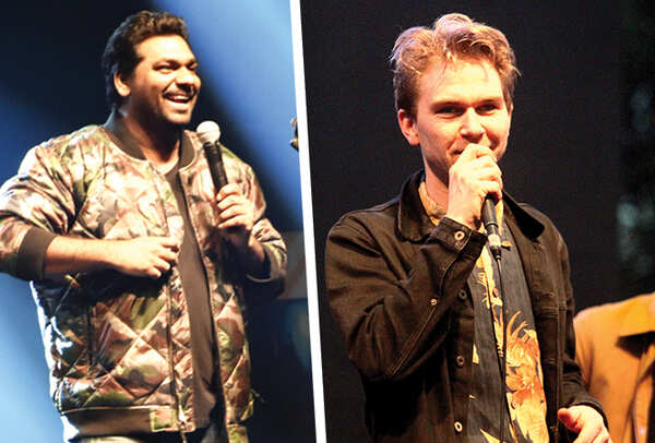 (L) Zakir Khan (R) Uneven (BCCL/ Arvind Kumar)