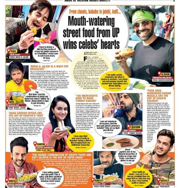 Mouth-watering street food from UP wins celebs' hearts!