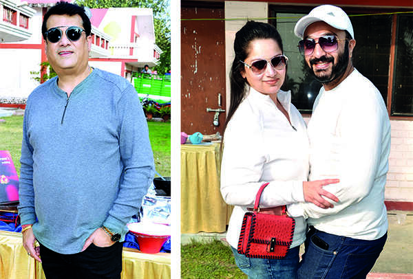 (L) Mayank Kohli (R) Nimrat and Jaspreet Bhatia (BCCL/ IB Singh)