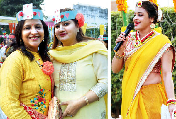 (L) Neetu Melhotra and Surekha Agrawal (R) Poonam (BCCL/ Unmesh Pandey)