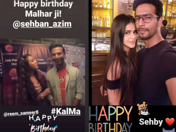jigyasa singh wished sehban azim on his b'day