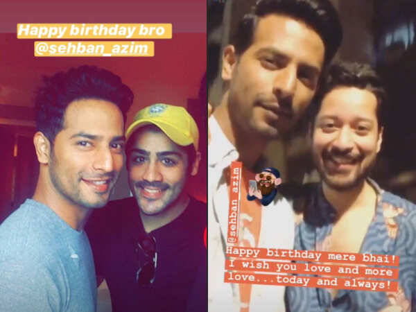 Sehban azim's bday - friends wished him on his special day